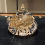 Glaskonst Brevtyngd Snäckformad