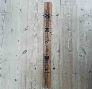 Gamla Mått och Vikter - Träbricka