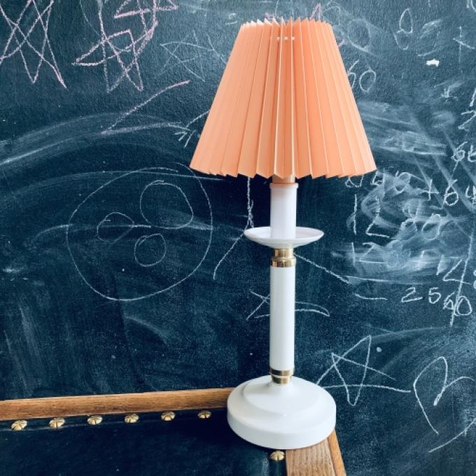 Bordslampa metall ny el