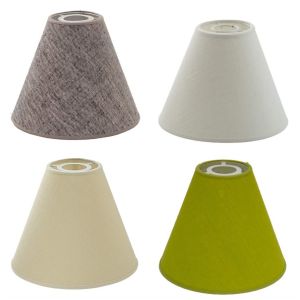 Skärm m toppringfäste - Carolin - 8 färger - 3 varianter