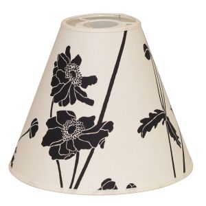 Lampskärm m toppringfäste - Emilia