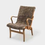 Stolsöverdrag Fårskinn - modell Eva