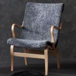 Stolsöverdrag Fårskinn - modell Eva