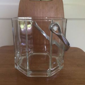 8-kantig ishink i glas m handtag - Luminarc