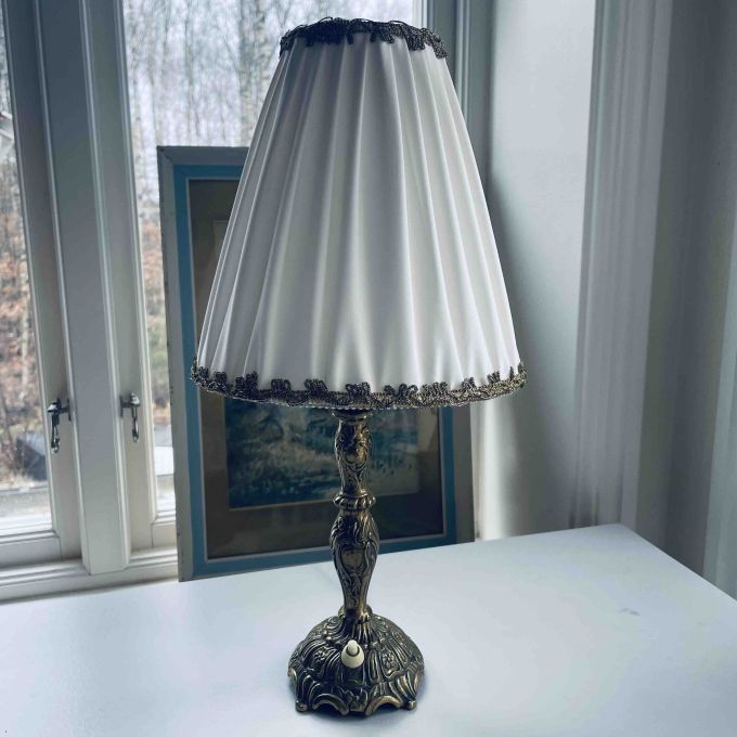 Lampfot mässing - ny el