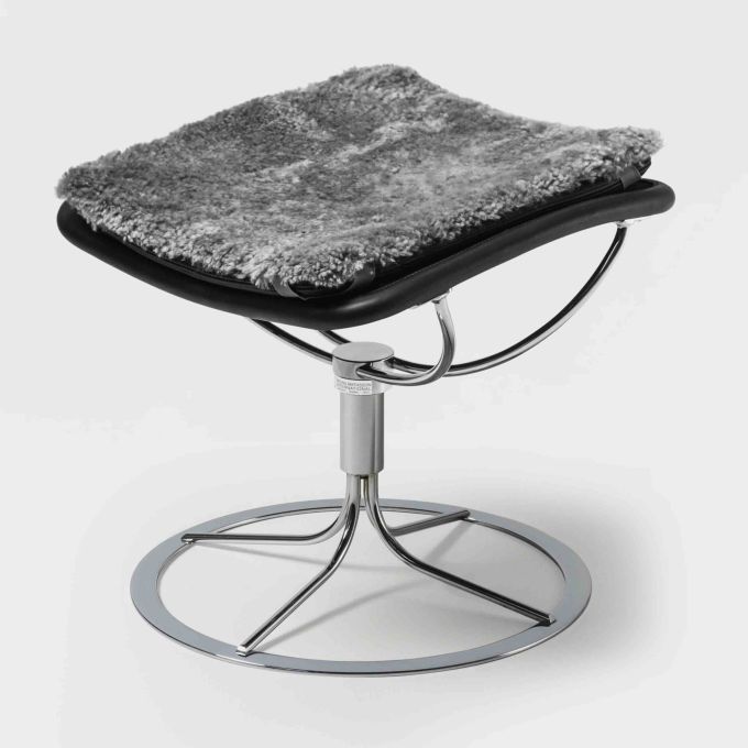 Fårskinnsöverdrag Pallöverdrag - modell Jetson Pall