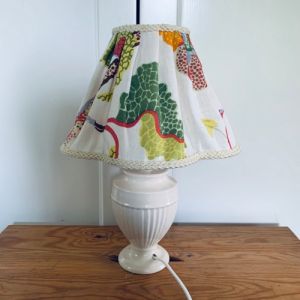 Keramiklampa m Josef Frank-skärm