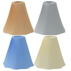 Karin sydd lampskärm med toppringfäste - 9 färger