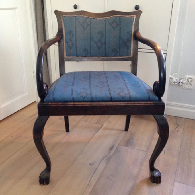 Karmstol Chippendalestil