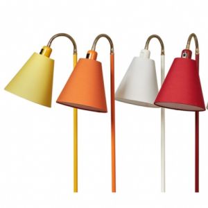 Lilja Lampskärm toppringfäste - 11 vackra färger