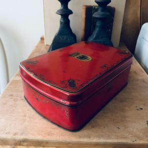 Plåtburk Göteborgskex 8-kantig