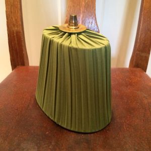 TILLFÄLLE: (Utgående färg) Lampskärm Klassisk Oval - Grön - storlek 19