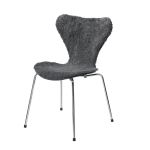 Stolsöverdrag Fårskinn - modell Mina