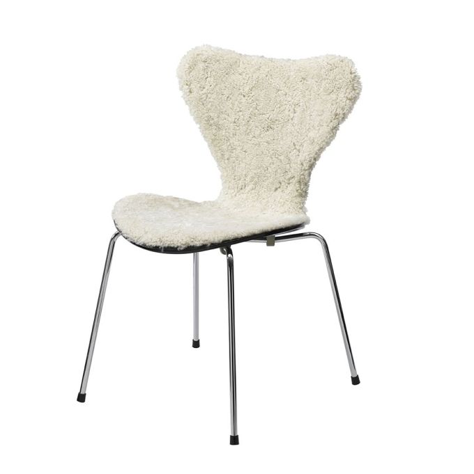 Fårskinnsöverdrag Stolsöverdrag - SJUAN - SEAT 7 - Fritz Hansen Arne Jacobsen