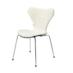 Stolsöverdrag Fårskinn - modell Mina