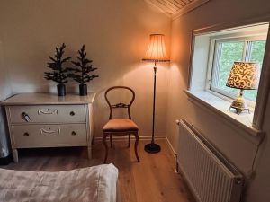 Golvlampa mässing - ny el