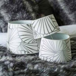 Symfoni lampskärm - 7 storlekar - Guld eller Silver