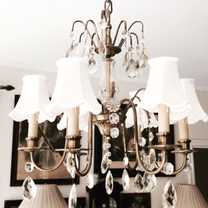 Lampskärm till takkrona eller lampett - Kupa Viktoria - finns i 6 färger