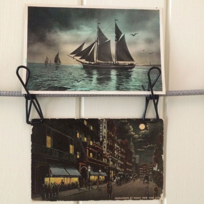 Vykort - bla Chinatown - set med 2 st