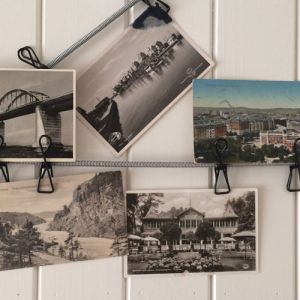 Vykort - svenska orter - set med 5 st