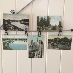 Vykort USA - set med 5 st