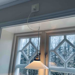 Skomakarskärm med upphäng