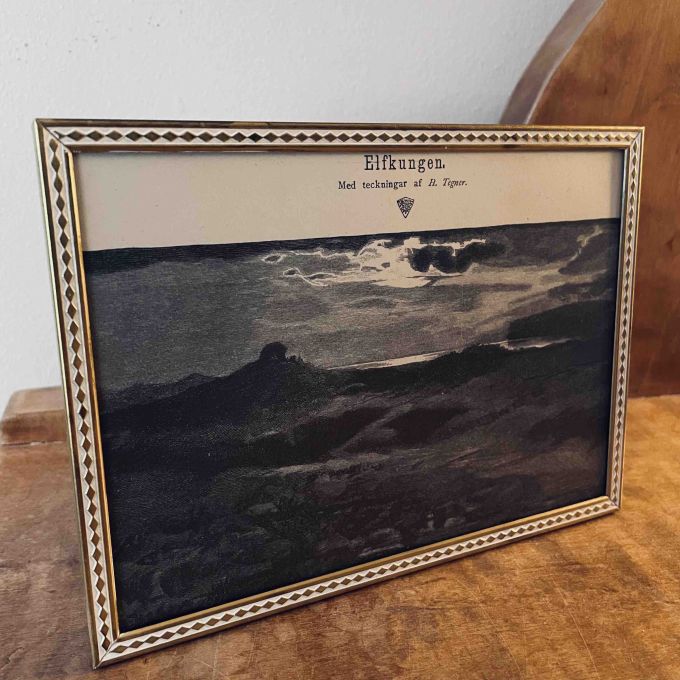 Ram dekorativ – motiv "Elfkungen"