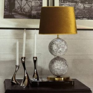 Lampfot Bertone - marmor - 2 färger