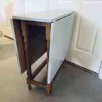 Klaffbord gråmålad skiva