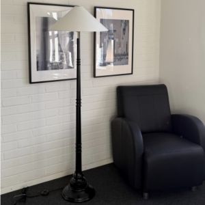 Golvlampa Trä Turin