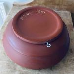 Träskål allmogemålning