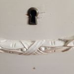 Byrå gustaviansk stil 1800-tal, 2 lådor