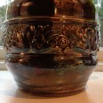 Vas Nysilver med glasinsats