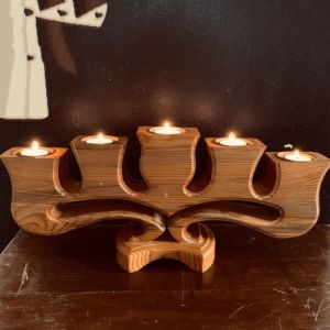 Ljusstake för 5 blockljus