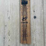 Gamla Mått och Vikter - Träbricka