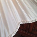 Lampskärm Veckad Satin