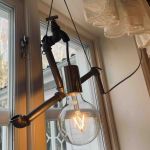 Fönsterlampa av vattenutkastare