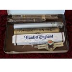 Cigarrask plåt m cigarrer