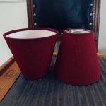 Lampskärm Laminerad Avlång Toppring - 14 färger - 4 storlekar