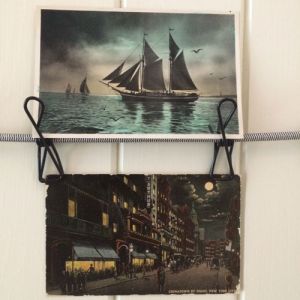 Vykort - bla Chinatown - set med 2 st