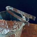 Glashink för isbitar m tång