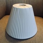 Lampskärm A-form med toppringfäste