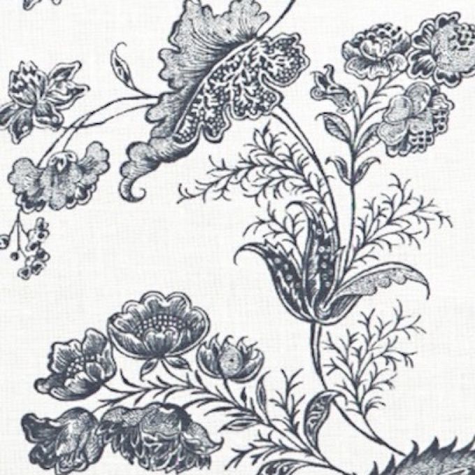 Tyg - Hörle 1700-talsmönster - Ljungbergs Textilier