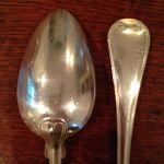 Bestick Nysilver - Skedar 7 st \"Franska Liljan\"