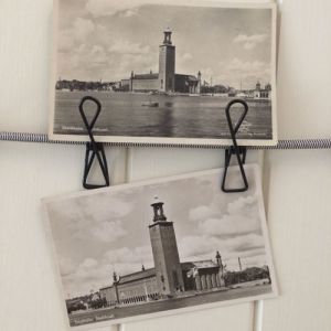 Vykort - Stockholms Stadshus - Set med 2 st