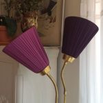 Lampskärm A-form med toppringfäste