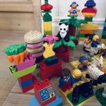 Stor Duplosats med låda - 338 bitar