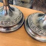 Paret ljusstakar nysilver