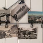 Vykort - svenska orter - set med 5 st