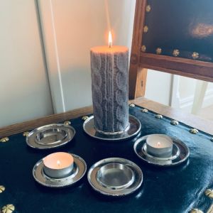 Set med 5 st ljusbrickor